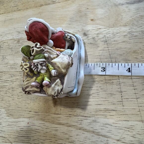 Harmony Kingdom No Charge 2018 Santa in Electric Tesla Car in Space UK Made SGN - Picture 9 of 15